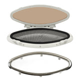 Marine  Porthole Window Internal Opening Acrylic Glass Marine Portlight Window Corrosion Proof with Switch Handle for Ship