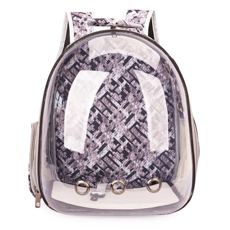 36Colors Carrier for Cat Puppy Breathable Portable Pet Bag Stroller Carrying Backpack Transparent Space Backpack Travel Products