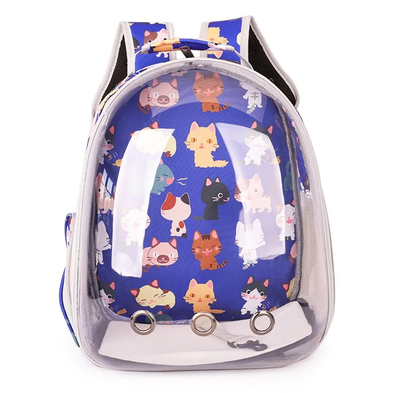 36Colors Carrier for Cat Puppy Breathable Portable Pet Bag Stroller Carrying Backpack Transparent Space Backpack Travel Products