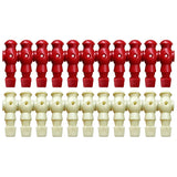 Table Soccer Player Plastic Portable Replacement 16mm 22pcs About 46g Burr-free Football Doll 1 Brand New