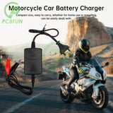 12v Electric Vehicle ABS Lead Acid Battery Charger Car Truck Motorcycle