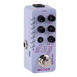 Mooer R7 Guitar Electric Digital Reverb Pedal Guitar Processor with Room Hall Cave Plate Spring Mod 7 Classic Tone Effect Pedal