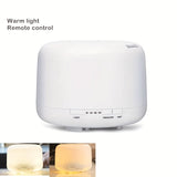 1pc 500ML/17.6OZ Air Humidifier, Aroma Diffuser, Aromatherapy Machine, Remote Control Aromatherapy Machine
