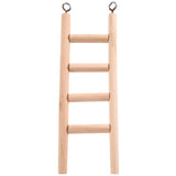 Parrots Playground,Natural Wooden Parrot Perch Gym Stand Parakeet Ladders With Feeder Cups And Toys Exercise Play
