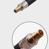 10/20/30cm Car Tire Air Iator Hose Iatable Pump Extension Tube Adapter Twist Tyre Connection Locking Chuck Bike Motorcycle