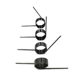 VSpring,10pcs VShaped Spring Small Torsion Spring Wire Diameter 0.7mm Outer Diameter 3.59mm Angle 60 90 120 180 Degrees