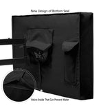 Outdoor TV Screen Dustproof Waterproof Cover Set Cover High Quality Oxford Black Television Case TV 30'' To 70''