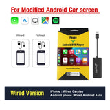 CarKit 5.0 4.0 Wired to Wireless CarPlay Adapter Smart Car Ai Box Auto Dongle Multimedia Player for iOS & Android