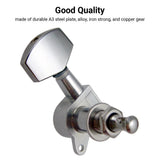6pcs Sealed Locking 3L3R Tuning Pegs String Tuners Electric Acoustic Guitar Tuner hine Heads Knobs