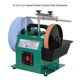220V 220W Low-Speed Electric Grinder 10 Inch Water-Cooled Grinding Sharpening hine Knife Sharpener Tools