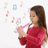 SW1-BU Kids Slide Whistle with Steel Sliding Rod Musical Instrument Toy for Children Kazoo Flute Parent-Child GamesParty Favors