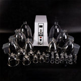 Vacuum Therapy Massager with 35 Cups - Slimming, Bust Enlarger, Breast Enhancement, Body Shaping, and Butt Booty Lifting