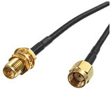 3Pcs Fi Extension Cable Antenna Connectors - RP SMA Female Wifi Router