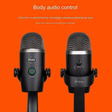 Blue small snow monster USB microphone computer professional capacitor Mic K song recording live Nano