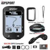 BSC200 BSC200C iGPSPORT ANT+ GPS Bike Computer Riding Cycg Odometer Route Navigation Wireless Speedometer Support Powermeter