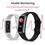 Amoled Watch 2024 Men Band Heart Rate Blood Smartwatch Waterproof Smart Bracelet Women Fiess Tracker SmartBracelet