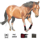 Built in battery equine hood wrap led boots infrared light therapy pads for horse hoof