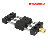 Manual Translation Displacement Station Precision 40x70mm Platform Sliding Table Fine‑Tuning ear Stage X-Axis
