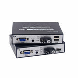 Exender with KVM Keyboard Mouse 1080p extender 20KM VGA to Fiber Optic Converter