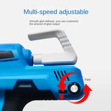 12V/21V Lithium Battery Electric Soft Hard Glue Glass Floor Doors And Windows House Leak Caulking Gun Chargeable