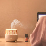 1pc Portable Cool Mist Humidifier, 1.01oz Cool Air Humidifier, LED Light, Anion Ultrasonic Wave, Desktop Humidifier