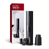 1set Multi-Functional Electric Wine Bottle Opener Set