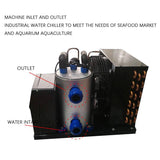 CK-901 seafood refrigerator integrated pond chiller tank small fish farming constant temperature hine