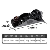 Woodworking Alloy Steel Mini Hand European Flat Planer Bottom Edge Wood Trimming Plane DIY Carpenter Tools