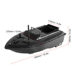 T008 RC 500M Wireless Remote Control Bait Boat Feeder Ship Equipment 1.5KG Load Fishing Tools