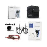 Hantek DSO1102B Digital Handheld Oscilloscope 2 Channels 100MHz 1GS/s Sample Rate 32 Automatic Measurements Handheld Multimeter