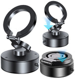 Magnetic Holder Dash Mount Tri-fold Car Bracket Hands Free Foldable Phone Stand for Smartphone
