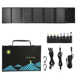 100W Solar Panel Folding Bag USB+DC Output Solars Charger Foldable Sola r Charging Device Outdoor Portable Power Supply