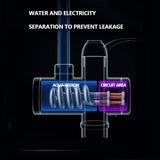 1pc Electric Faucet Instant Heating Electric Heating Water Heater Hot Water Faucet Kitchen Precious Water Hot And Cold Dual Use