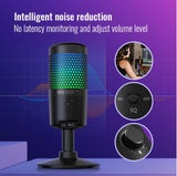 Takstar GX1 Ampligame USB Microphone for virtual lecturing,courseware recording,online chatting and gaming live stream