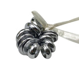 Earring press bending shaping hand-cranked rounding hine plastic iron gold sier copper jewelry processing