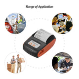 GOOJPRT PT-210 Portable Thermal Handheld 58mm Receipt Printer for Retail Stores Restaurants Factories Logistics