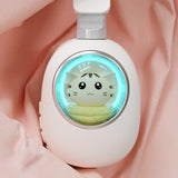 Bluetooth 5.1 Cartoon Headphone Flash Light Cute Headphones Wireless Mic LED Kids Girls Stereo Phone Music Headset Gamer