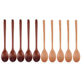 Spoon Home Supplies Soup Spoon Light in Weight with Long Handle for Barbecue for School/office Lunch for Street Food for Travel