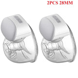 Wearable Electric Single Breast Pump - Hands Free, 8oz/240ml Cup, Ultra-Silent Technology for Breastfeeding Milk Collector