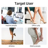 360° Pair Leg Massager Wireless with Air Compression Rechargeable Electric for Pain Relief Calf Muscle Fatigue Relax Massage