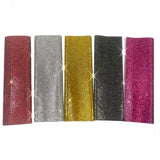 Cover,Sparkly Bg Rhies Mic Handle Sleeve for Party&TV Show,for Most Wireless Microphones, Multicolor