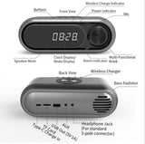 Factory Cheap Blue Tooth Speakers Noise Soothing Wireless Charge With Time Display Alarm Clock Wireless Blue Tooth Speakers