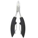 Professional Cuticle Scissors Fingernail Toenail Thick Ingrown Toe Nail Clippers Pliers Pedicure Tool Non-Slip Handle Durable