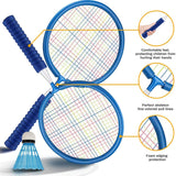 Set Kids Children's Badminton Toys For Indoor Outdoor Backyards Lawn Beach Sports Game