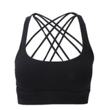 Fitness Bra Sports Bra Maternity Bras For Pregnancy Running Bra Strappy Yoga Bra Crisscross Sports Bra for Running for Fitness