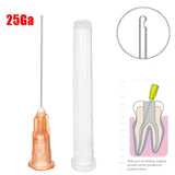 100 Pack 25Ga 5/8 Inch Injection Needle With Cap For Animal, Pet, Poultry And Industrial Dispensing Needle Accessories