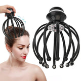 Vibration Massage Relaxation 12-claw Electric Head Octopus Scalp Point Massager