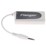 Flanger Fc-21 Music Converter Adapter Small Exquisite White Guitar Bass for Android Apple iPhone iPad iPod Touch High Quality