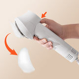 Low Noise with Slicker Brush Portable Hair Blower Adjustable Temp Blow Dryer for Cat Dog Pet Grooming Tool