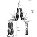 A Hot selg Multi Tool Stainless Steel free sample Wire Stripper With Knife Screwdriver Saw Folding Pliers